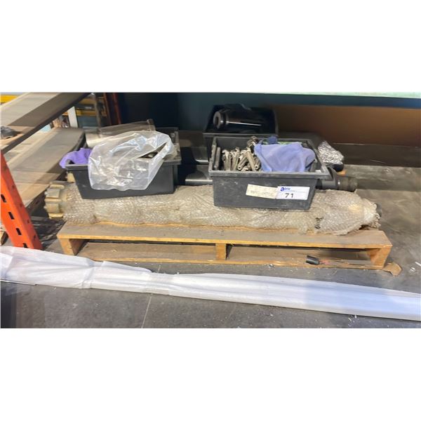 PALLET HEAVY DUTY MINING BITS AND TOOLING HEADS
