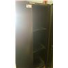 Image 2 : BLACK METAL 36W X 16"D 73"H 2 DOOR STORAGE CABINET