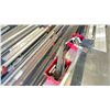 Image 2 : 2 METAL 10 TIER STOCK RACKS WITH ASSORTED METAL STOCK AND 2 PALLETS OF ASSORTED META STOCK