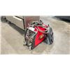 Image 1 : RED LINCOLIN ELECTRIC WELDER WELD PAK 3200HD WIRE FEED WITH STINGER GROUND CABLE AND GAUGES. AN