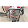 Image 2 : RED LINCOLIN ELECTRIC WELDER WELD PAK 3200HD WIRE FEED WITH STINGER GROUND CABLE AND GAUGES. AN