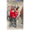 Image 4 : RED LINCOLIN ELECTRIC WELDER WELD PAK 3200HD WIRE FEED WITH STINGER GROUND CABLE AND GAUGES. AN