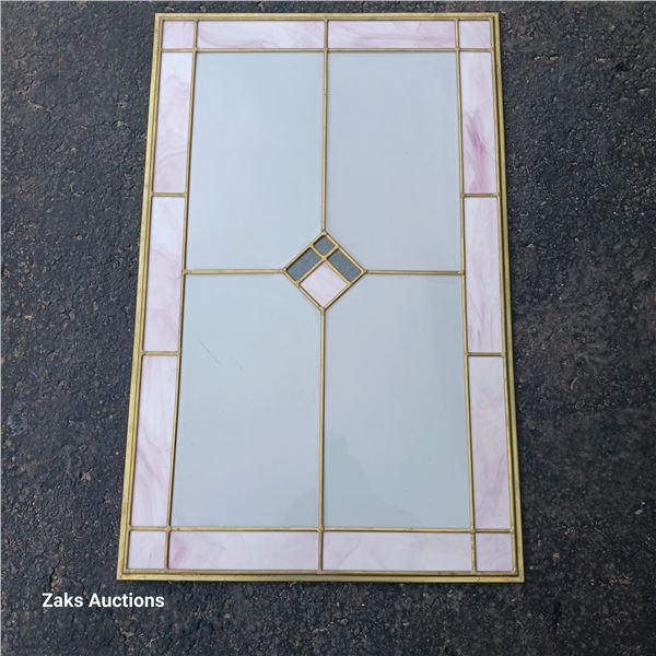 Stained Glass 21" x 33"