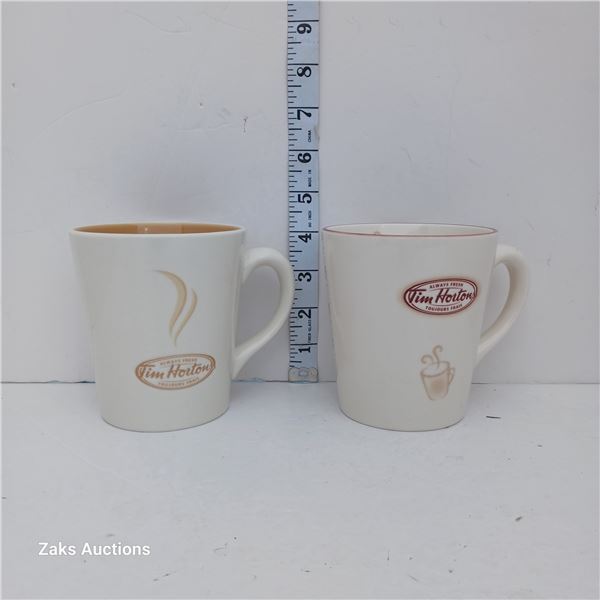 Two Tim Hortons 2007 Limited Edition Bilingual, #006 & #007