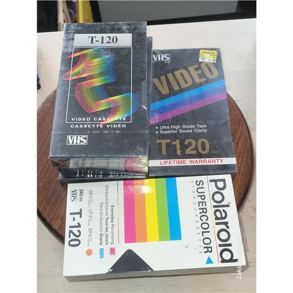 Lot of 5 Sealed Vintage Tapes