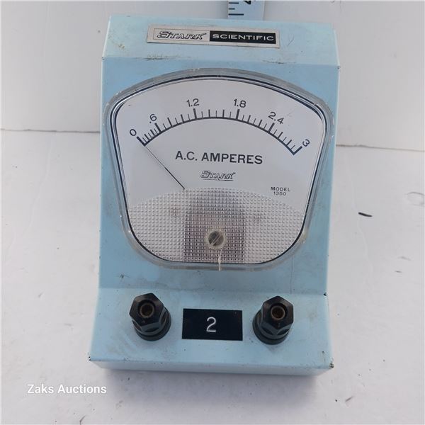Vintage Stark Scientific A.C. Amperes, Model 1350