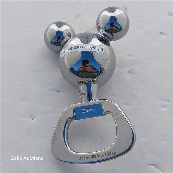 New Disney Mickey Mouse Stainless Steel Bottle Opener