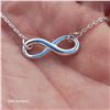 Image 4 : Tiny Infinity Symbol Pendant Necklace