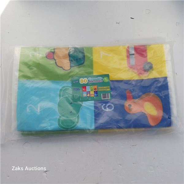 New 80 Disposable Placemats Table Topper