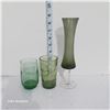 Image 1 : Lot Of Colored Glassware