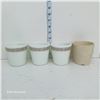 Image 1 : Three Pyrex Milk Glass Mugs & C. P. L. Mug