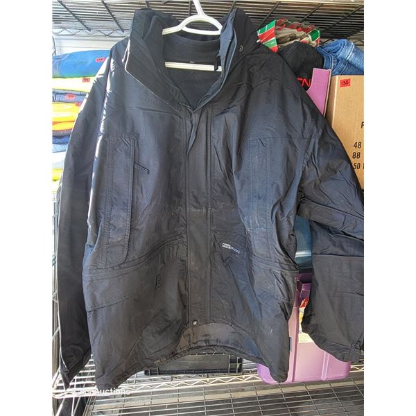 New Four Seasons Black Winter Jacket - Size XXK