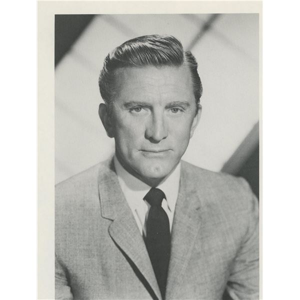 The Films of Kirk Douglas program cover autographed and inscribed by Kirk Douglas. GFA Authenticated