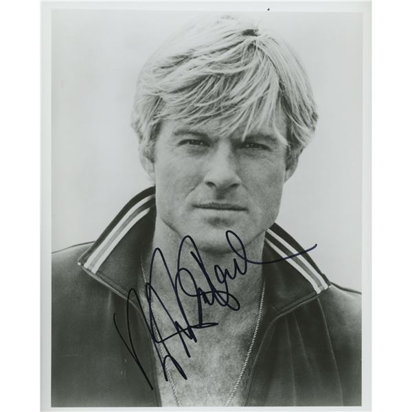 Robert Redford signed movie photo. GFA Authenticated