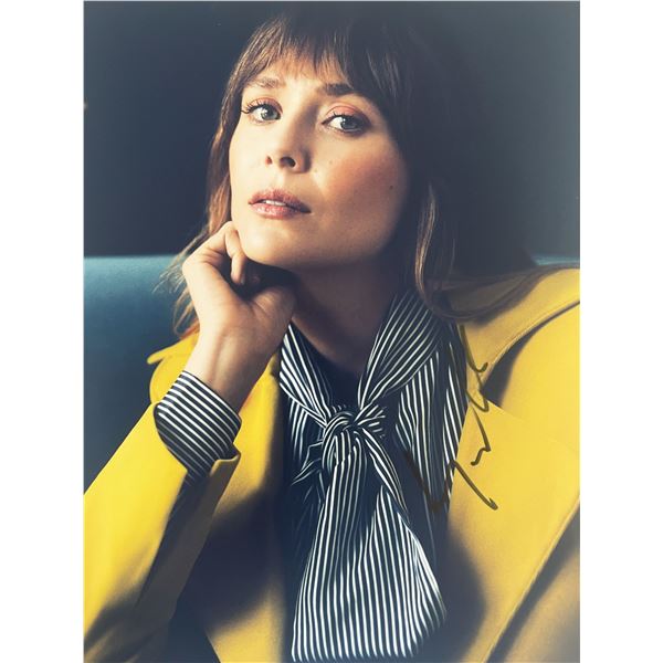 Elizabeth Olsen signed photo