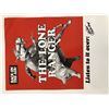 Image 1 : The Lone Ranger John Hart signed original radio poster