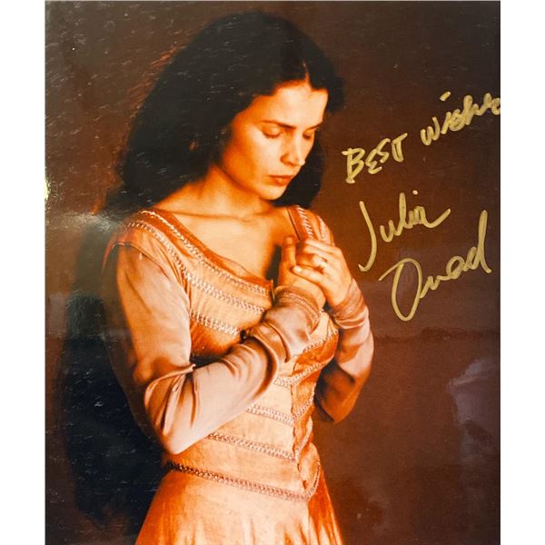 First Knight Julia Ormond signed movie photo