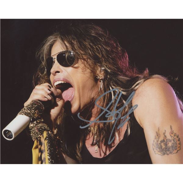 Steven Tyler signed photo