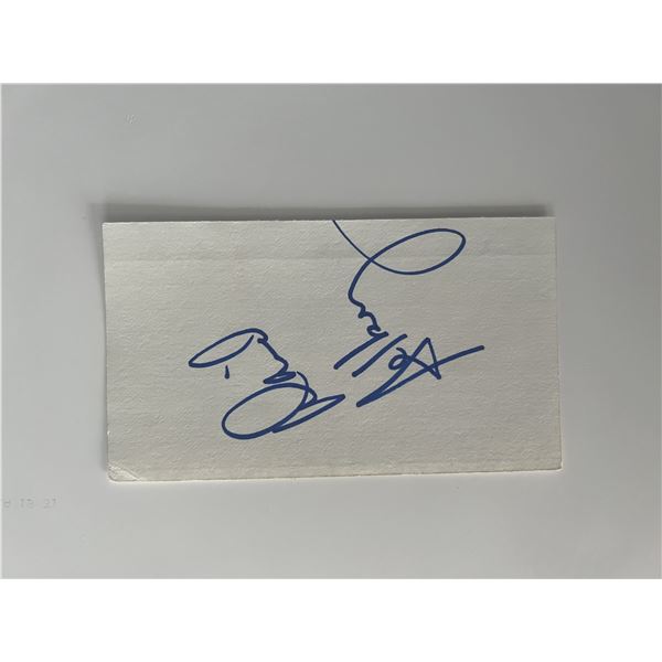 Falconcrest David Selby original signature