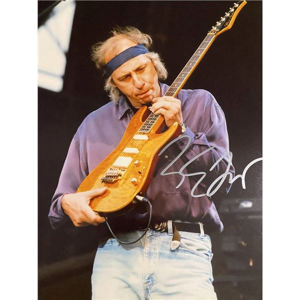 Dire Straits Mark Knopfler signed photo. GFA Authenticated