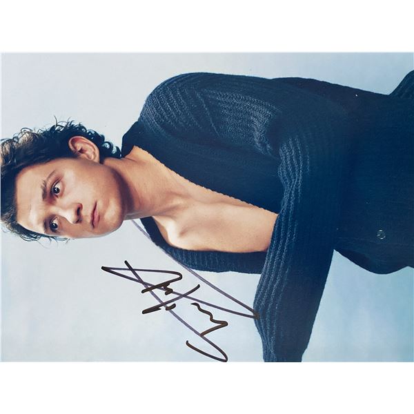 Spiderman Tom Holland signed photo