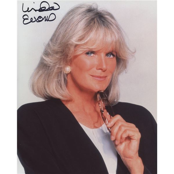 Linda Evans signed photo