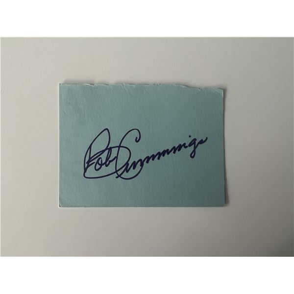 Saboteur Robert Cummings original signature