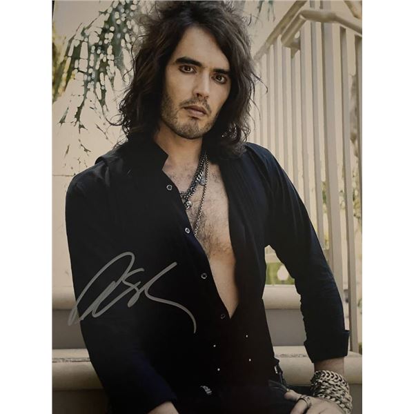 Forgetting Sarah Marshall Russell Brand signed movie photo