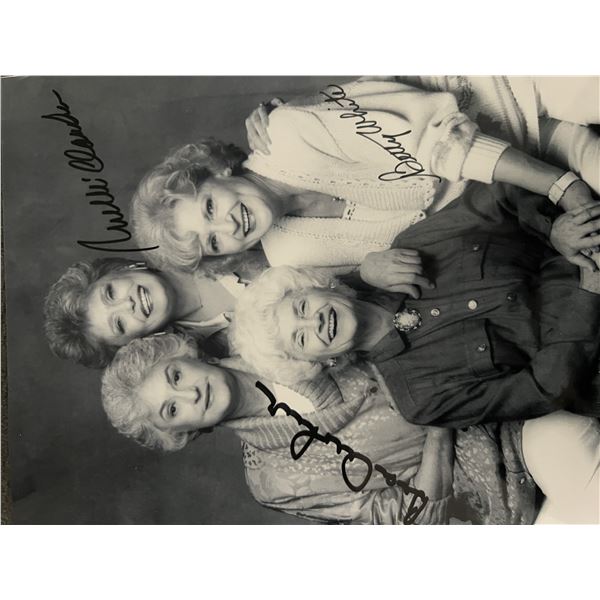 The Golden Girls cast signed photo
