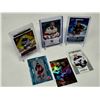 Image 3 : Flammable Hughes Insert + Perreault Auto + Knight Rookie + Bonus Devils & Blues Cards