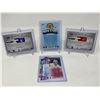 Image 2 : 5x NHL Auto & Relic Card Lot ft. Aho, Panarin, Jeannot & Premier Rookie Ink