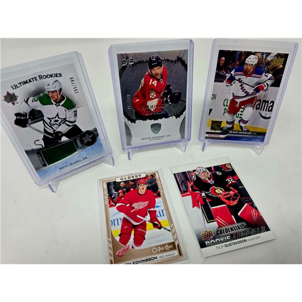 Rookie & Insert Lot â€“ Ultimate Jersey /799, UD Exclusives, Credentials â[x=#8364