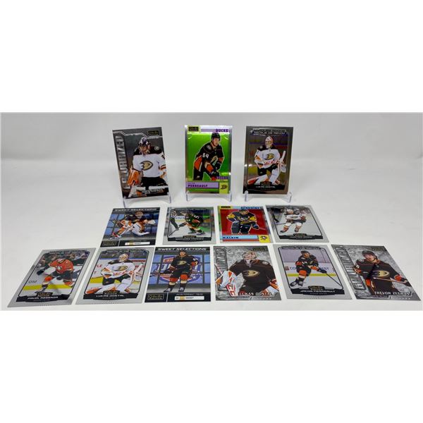 Anaheim Ducks O-Pee-Chee Platinum Rookie & Stars Card Lot (13 Cards)