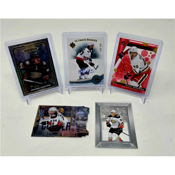 Kastelic Auto & Ducks Rookie Lot incl. Carlsson, Regenda, Stature