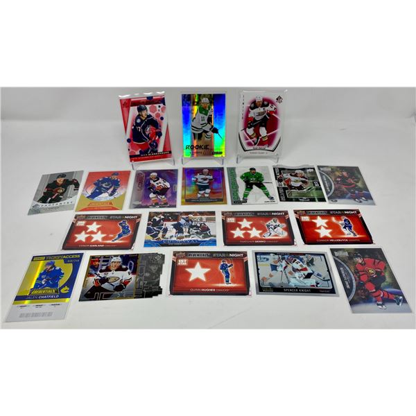Mixed NHL Insert & Rookie Lot â€“ Credentials, Photo Driven, ICE & More â[x=#8364/