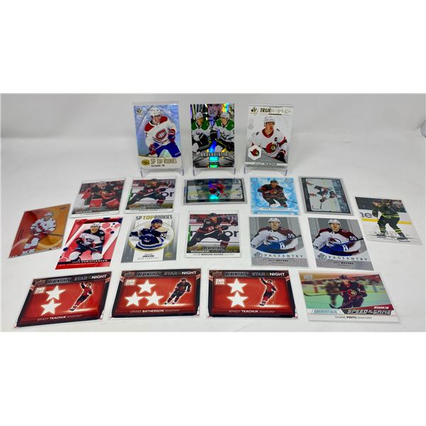 Rookie & Insert Lot â€“ SP Top Rookies, Credentials, ICE, DeBrincat â€[x=