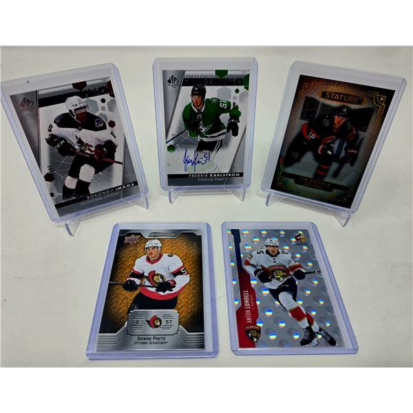 Rookie & Insert Lot â€“ StÃ¼tzle, Imama, Future Watch Auto Karlstrom â€[x