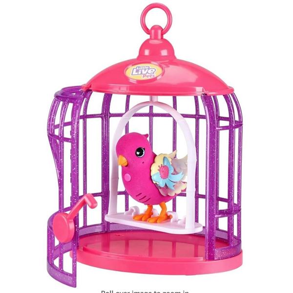 Little Live Pets Lil’ Bird Electronic Toy Cage Set