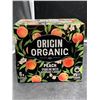 Image 2 : Origin Organic Peach Sparkling Water, 6 x 355ml Cans