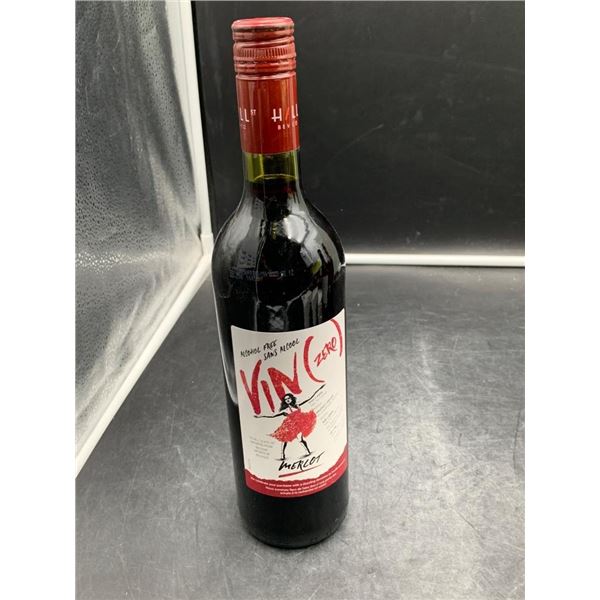 Vin(Zero) Alcohol-Free Merlot 750 mL Wine Bottle