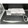 Image 1 : Wireless Keyboard and Mouse Set with Large Print Keys