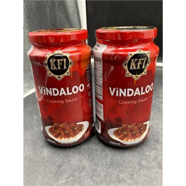 KFI Vindaloo Cooking Sauce 295mL – Lot of 2 Jars