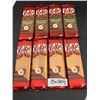 Image 1 : Lot of 8 KitKat Hazelnut Crunch Chocolate Bars, 120g Each