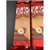 Image 2 : Lot of 8 KitKat Hazelnut Crunch Chocolate Bars, 120g Each