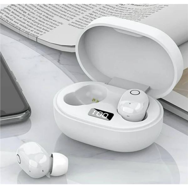 J15 Wireless Headphones 5.0 Bluetooth Earphones HIFI Lossless Sound Headsets LED Display Mini Earbud