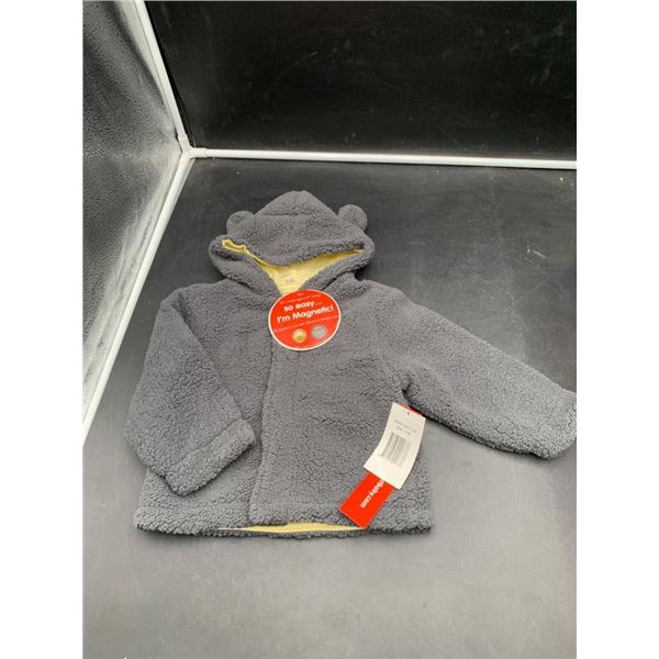 Magnificent Baby Magnetic Fleece Jacket With Hood, 12-18 Months