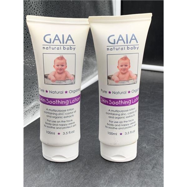 GAIA Natural Baby Skin Soothing Lotion, 100ml, Set of 2