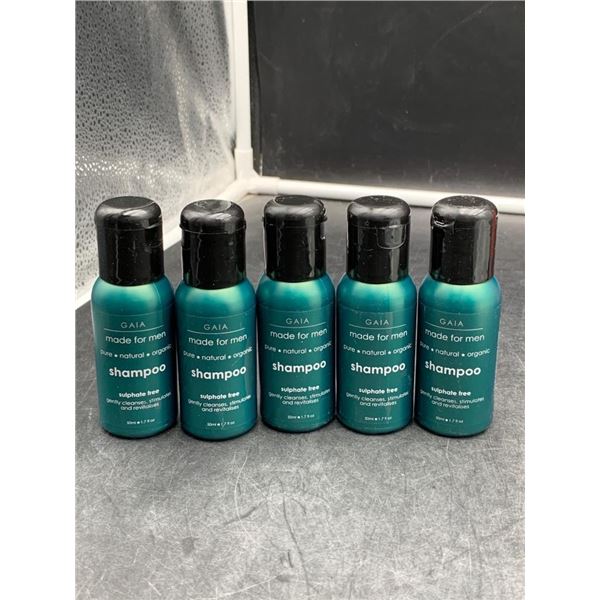 GAIA Made for Men Sulphate-Free Shampoo – Lot of 5 x 50ml