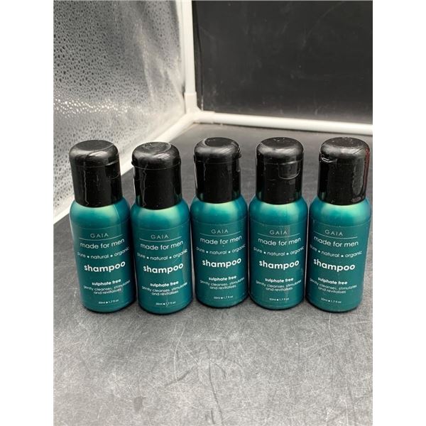 GAIA Made for Men Sulphate-Free Shampoo – Lot of 5 x 50ml