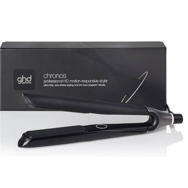 ghd Chronos Styler 1″ Flat Iron Hair Straightener, Professional Ceramic Hair Styling Tool